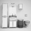 CGAxis Models Volume 2 Bathrooms - Image 34