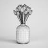Yellow Tulips in Vase 12 - Image 2