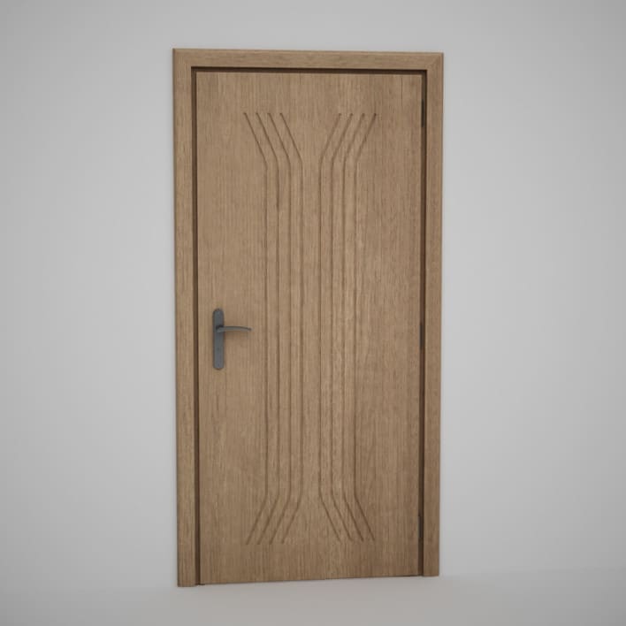 CGAxis Door 52