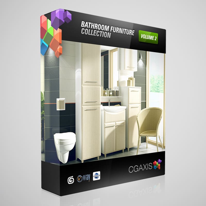 CGAxis Models Volume 2 Bathrooms
