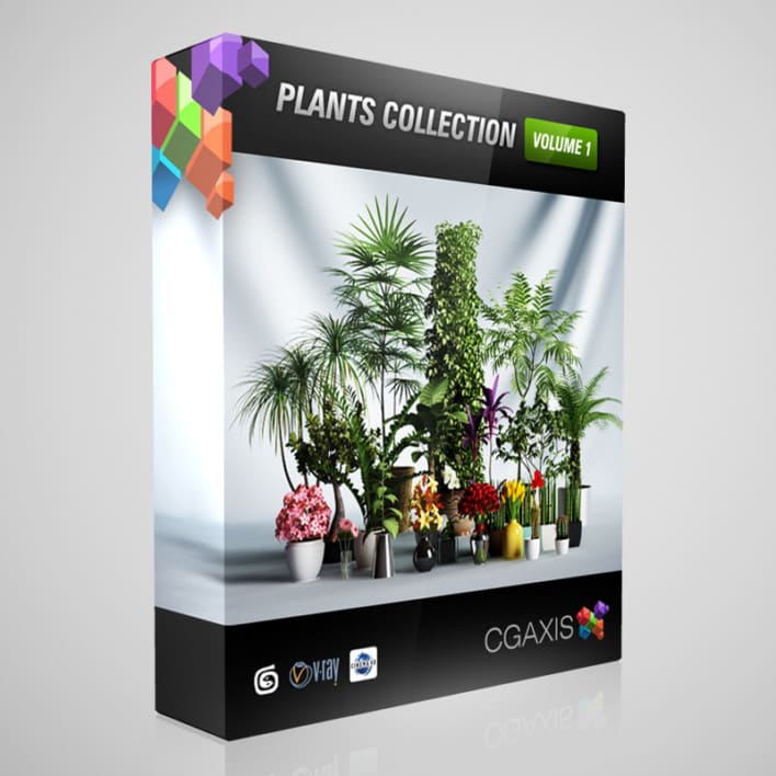 CGAxis Models Volume 1 Plants