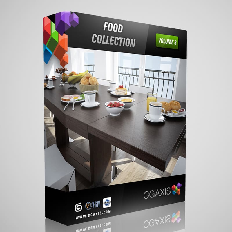 CGAxis Models Volume 8 Food