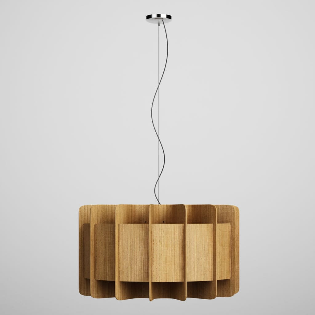 Wooden Lampshade 01