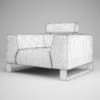 Red Leather Armchair 02 - Image 2