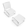 White Lounge Chair - Image 3