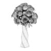 Red Roses in Black Vase - Image 2