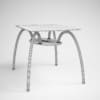 Glass & Chrome Table 06 - Image 2