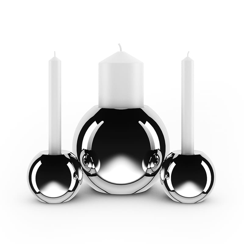 Chrome Candlesticks