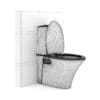 Toilet Bowl with Wooden Elements - Image 2