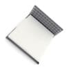 Grey Leather Bed - Image 3