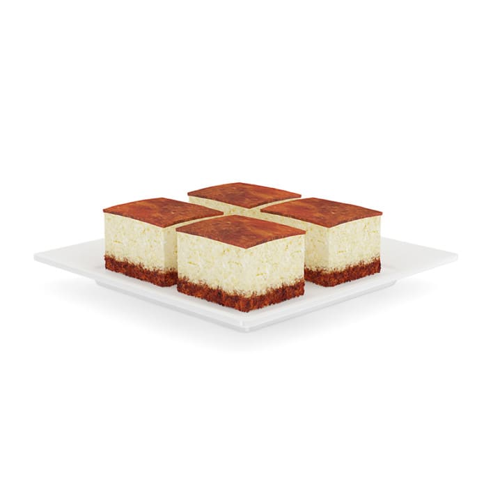 Four Pieces of Cheesecake