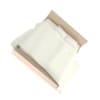 Light Wooden Bed with Pillows - Image 3