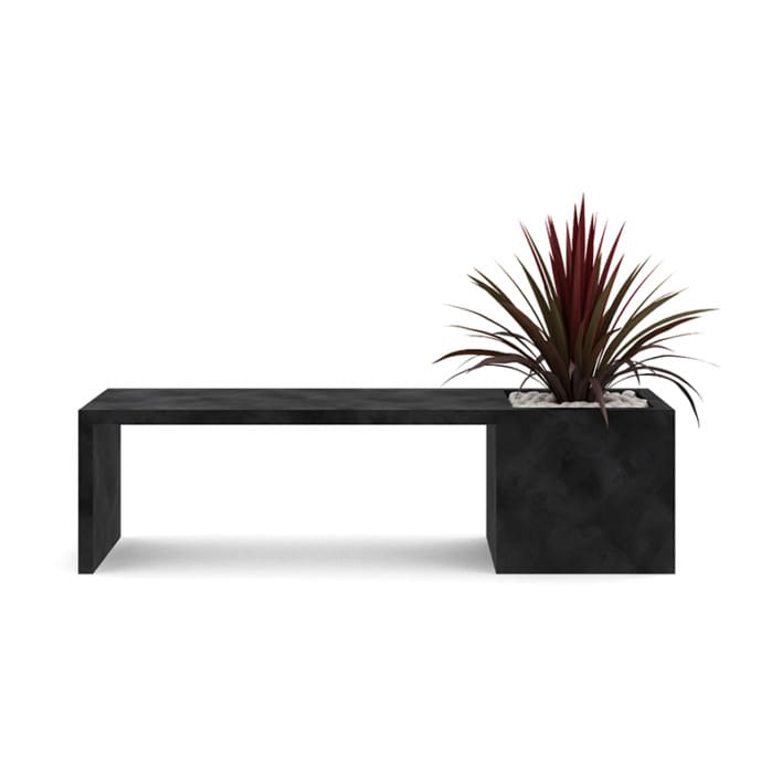 Palm in Bench-Pot