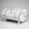 Modern Armchair 17 - Image 2