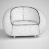 Modern Armchair 18 - Image 2