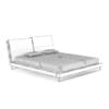 White-Grey Modern Bed - Image 4