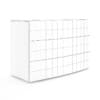 White Rounded Cupboard - Image 4