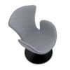 Grey Swivel Armchair - Image 3