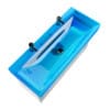 Double Blue Glass Sink - Image 3