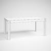 Wooden Parsons Table - Image 2