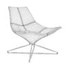 Black Leather Swivel Armchair - Image 2