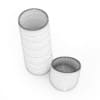 Chrome Vases - Image 3