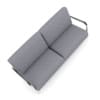 Grey Fabric Sofa - Image 3