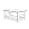 Classical Wooden Coffee Table - Image 2