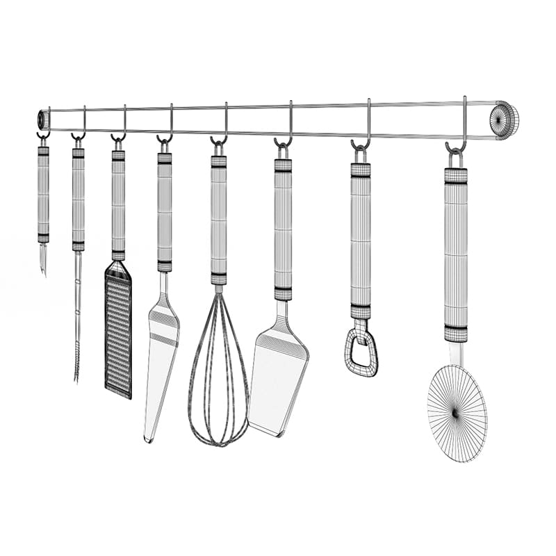 kitchen accessories 0003 | 3D model
