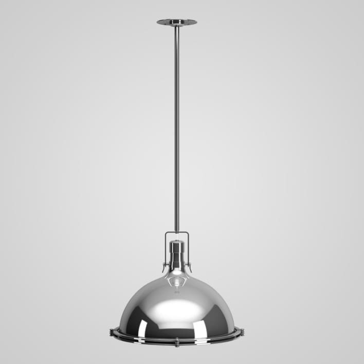 Chrome Ceiling Lamp 08