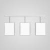 Triple Wooden Ceiling Lamp 13 - Image 6