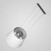 White Hanging Lamp 28 - Image 2