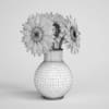 Sunflowers in Yellow Vase 14 - Image 2