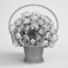 Floral Bouquet in Basket 17 - Image 2