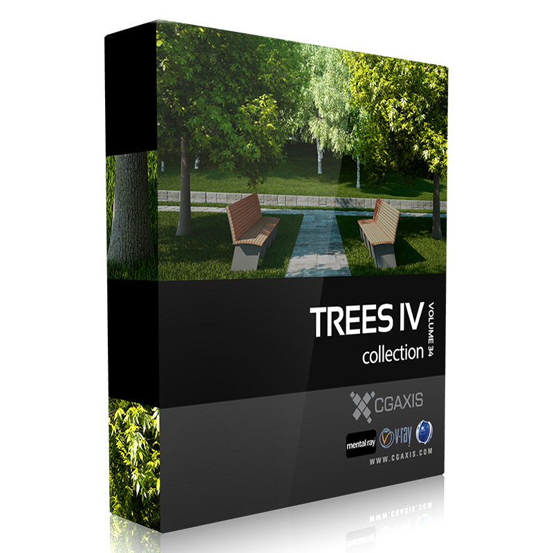 CGAxis Models Volume 34 Trees IV