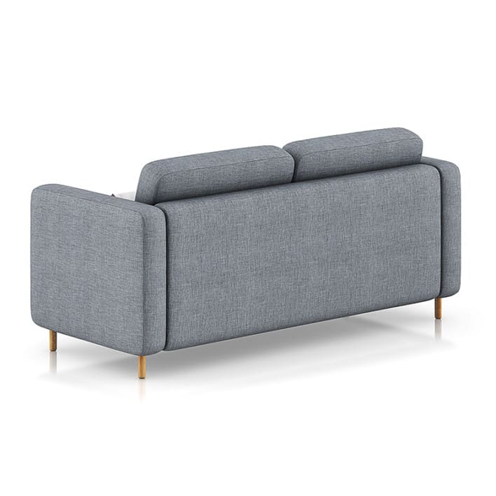 Grey Sofa with Pillows 1