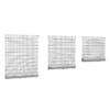 Blue Striped Roman Blinds
