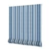 Blue Striped Roman Blinds