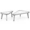 Two Triangle Coffee Tables
