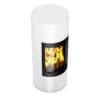 White Standing Fireplace