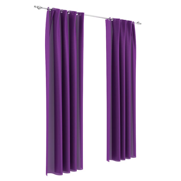 Violet Curtains