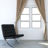 Beige Curtains