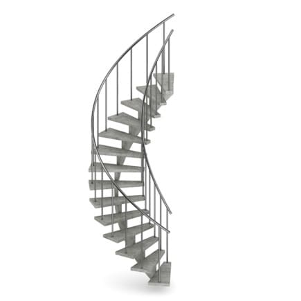 Concrete Spiral Stairs