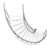 Concrete Spiral Stairs