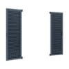 Blue External Shutters