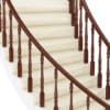 Marble Spiral Stairs