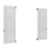 White External Shutters