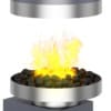 Round Metal Fireplace 4