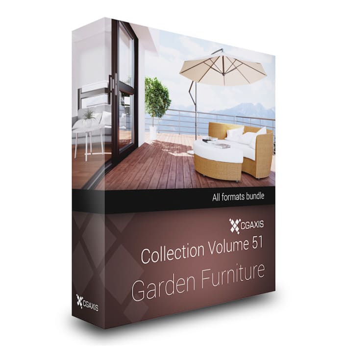 3d garden furniture