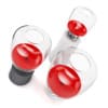 Glass Lamps Set
